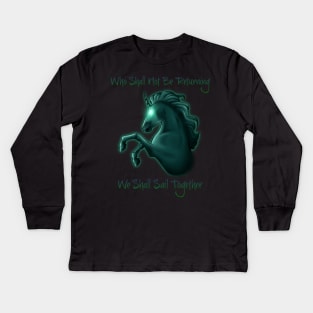 Sea Of Thieves- Ship Of The Dammed Kids Long Sleeve T-Shirt